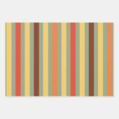 Herbstfarben Herbstleaves Wrapping Paper Set Geschenkpapier Set (Vorderseite 3)