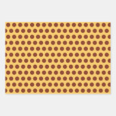 Herbstfarben Herbstleaves Wrapping Paper Set Geschenkpapier Set (Vorderseite 2)