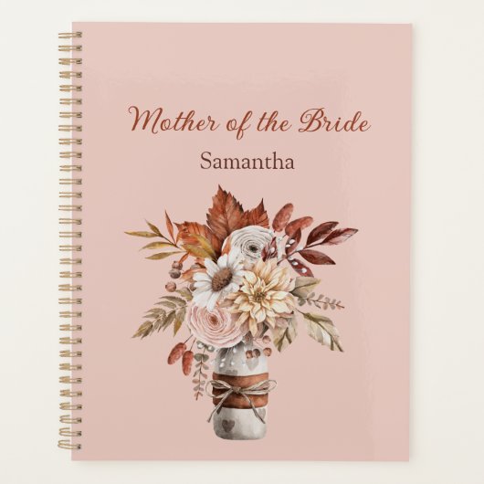 Herbstfarben im blühenden Herbst Mutter der Brauth Planer (Vorderseite)