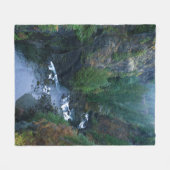 Herbstfarben im Elk Falls Provincial Park AG Fleecedecke (Vorderseite (Horizontal))