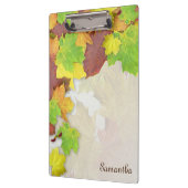 Herbstfarben im Herbst hinzufügen Klemmbrett (Links)