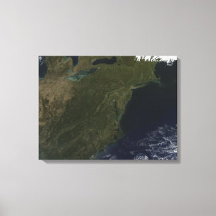 Herbstfarben im Nordosten der Vereinigten Staaten Leinwanddruck