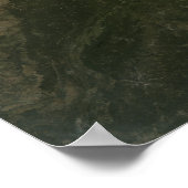 Herbstfarben im Nordosten der Vereinigten Staaten Poster (Ecke)