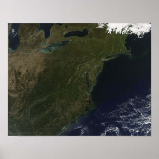 Herbstfarben im Nordosten der Vereinigten Staaten Poster (Vorne)