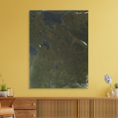 Herbstfarben im Nordwesten Russlands Leinwanddruck (Insitu (Wohnzimmer))