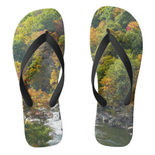 Herbstfarben im Ohiopyle State Park Badesandalen