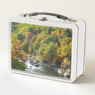 Herbstfarben im Ohiopyle State Park Metall Brotdose