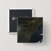 Herbstfarben im östlichen Staaten Button (Vorne & Hinten)