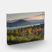 Herbstfarben im Weißen Gebirge Fotoblock (Links)
