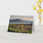 Herbstfarben im Weißen Gebirge Karte (Gelbe Blume)