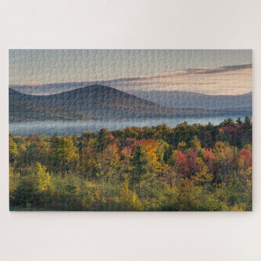 Herbstfarben im Weißen Gebirge Puzzle (Horizontal)
