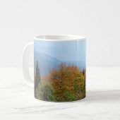 Herbstfarben in den Bergen Kaffeetasse (Vorderseite Links)