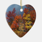 Herbstfarben in den blaues Ridge-Bergen Keramikornament (Rechts)