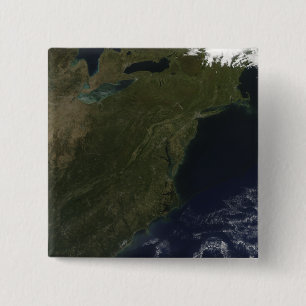 Herbstfarben in den nordöstlichen Vereinigten Button