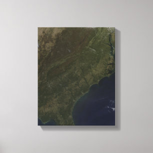 Herbstfarben in den südöstlichen Vereinigten Leinwanddruck