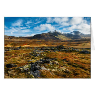 Herbstfarben in der Landschaft