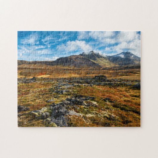 Herbstfarben in der Landschaft Puzzle (Horizontal)