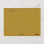 Herbstfarben in New Brunswick Kanada Postkarte (Rückseite)