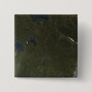 Herbstfarben in nordwestlichem Russland Button