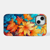 Herbstfarben iPhone 15 Hülle (Rückseite (Horizontal))