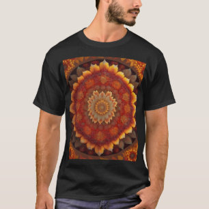 Herbstfarben Kaleidoskop T-Shirt