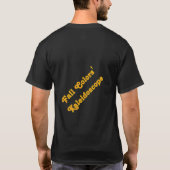 Herbstfarben Kaleidoskop T-Shirt (Rückseite)