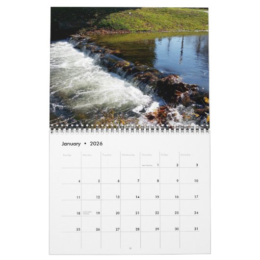 Herbstfarben Kalender (Jan 2026)