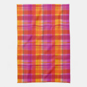 Herbstfarben Kariert Handtuch (Vertikal)