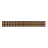 Herbstfarben Kariert Ripsband (Vorderseite)