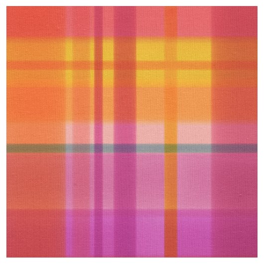 Herbstfarben Kariert Stoff (Nahaufnahme)