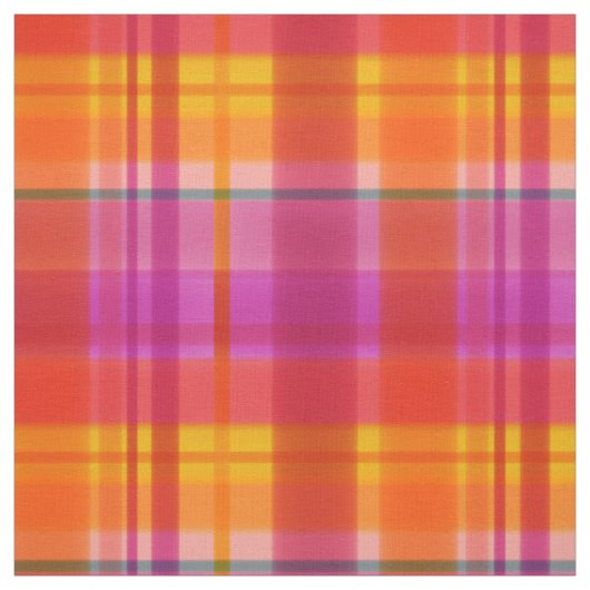 Herbstfarben Kariert Stoff (Muster)