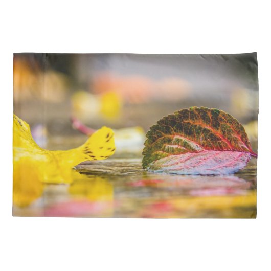 Herbstfarben Kissenbezug (Rückseite)