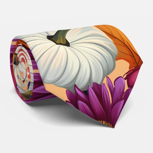 Herbstfarben Krawatte (Gerollt)