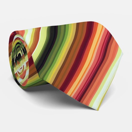 Herbstfarben Krawatte (Gerollt)