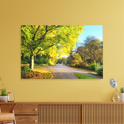 Herbstfarben Leinwanddruck (Insitu (Wohnzimmer))