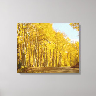 Herbstfarben Leinwanddruck