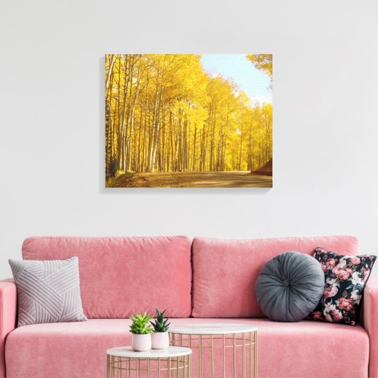 Herbstfarben Leinwanddruck (Insitu (Wohnzimmer))