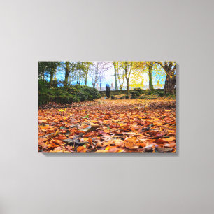 Herbstfarben  leinwanddruck