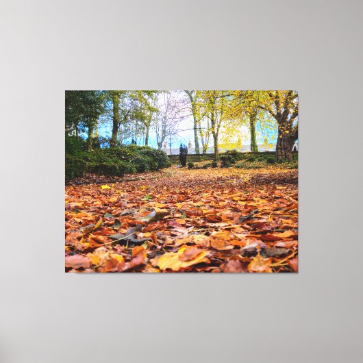 Herbstfarben Leinwanddruck (Vorderseite)