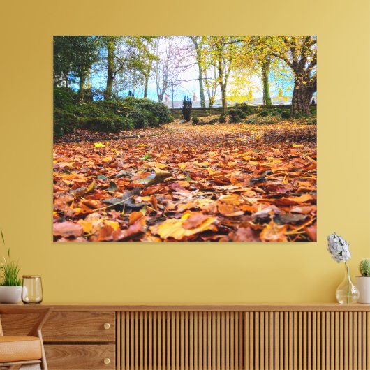 Herbstfarben Leinwanddruck (Insitu (Wohnzimmer))