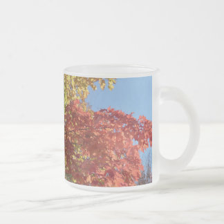 Herbstfarben Mattglastasse