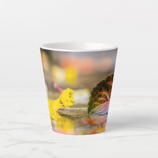 Herbstfarben Milchtasse (Vorderseite)