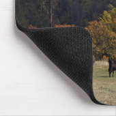 Herbstfarben mit der Herde... Mousepad (Ecke)