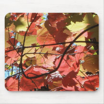 Herbstfarben Mousepad
