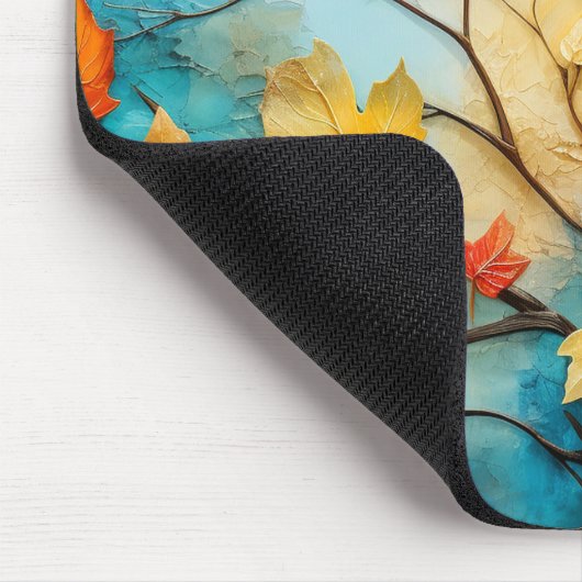 Herbstfarben Mousepad (Ecke)