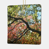 Herbstfarben-Ornament Keramikornament (Links)