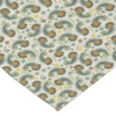 Herbstfarben Paisley Table Runner Kurzer Tischläufer (Ecke)