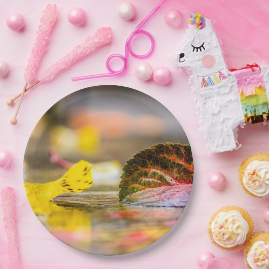 Herbstfarben Pappteller (Party)