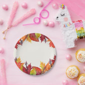 Herbstfarben Pappteller (Party)