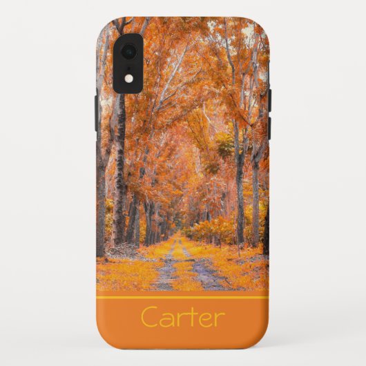 Herbstfarben Personalisiert Case-Mate iPhone Hülle (Rückseite)